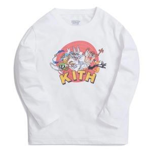 Brand new kids Kith x Looney Tunes long sleeve size 12